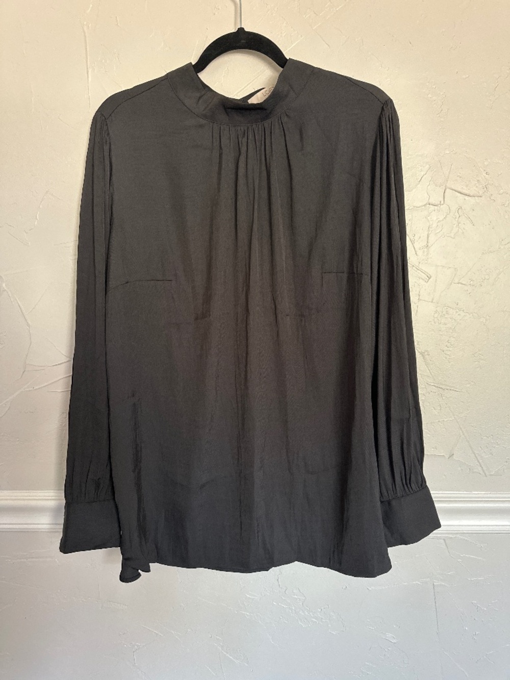 NEW LOFT Mock Neck Long Sleeve Blouse Top 16